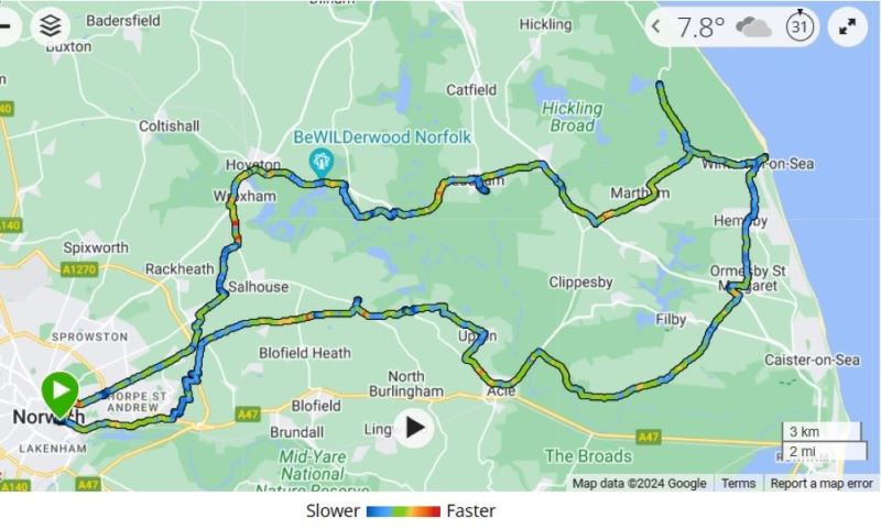 Day 2 Route
